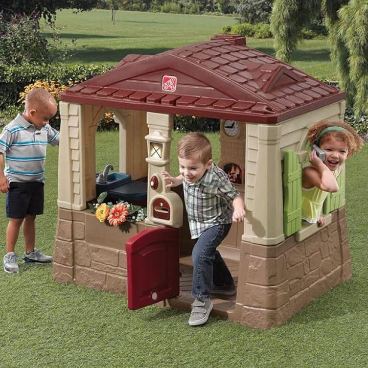 Step2 Cottage II Playhouse From Net & Tidy - Zrafh.com - Your Destination for Baby & Mother Needs in Saudi Arabia