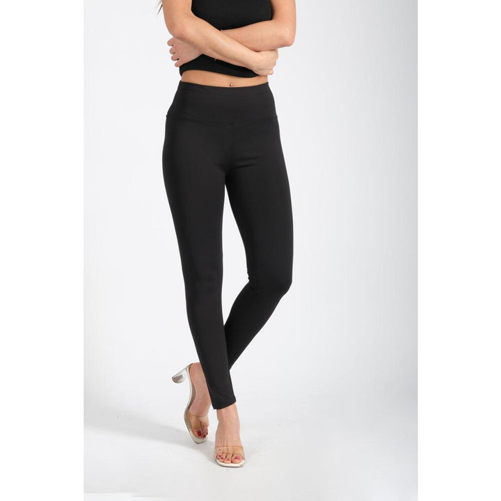 Londonella Tight leggings With Elasticated waist - Black - 100120 - Zrafh.com - Your Destination for Baby & Mother Needs in Saudi Arabia