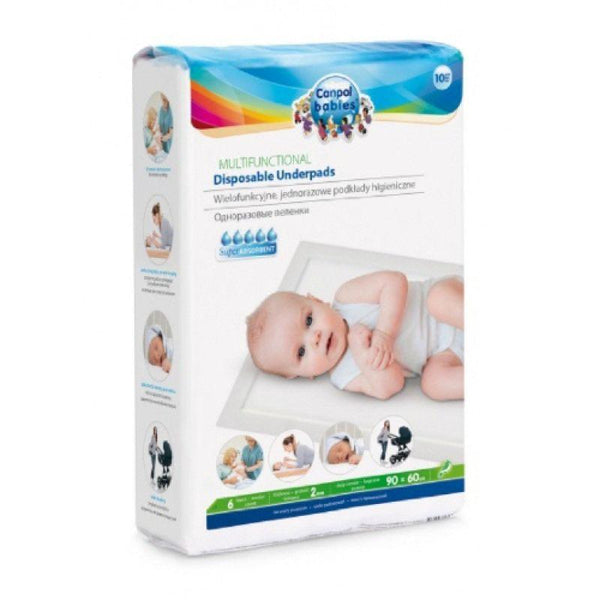 Canpol babies Disposable Underpads Diaper - 10 Count - ZRAFH