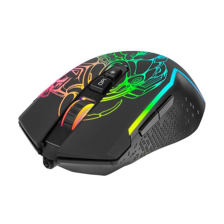 Xtrike me Wired Gaming Mouse - 6 Buttons  GM-327 - Zrafh.com - Your Destination for Baby & Mother Needs in Saudi Arabia