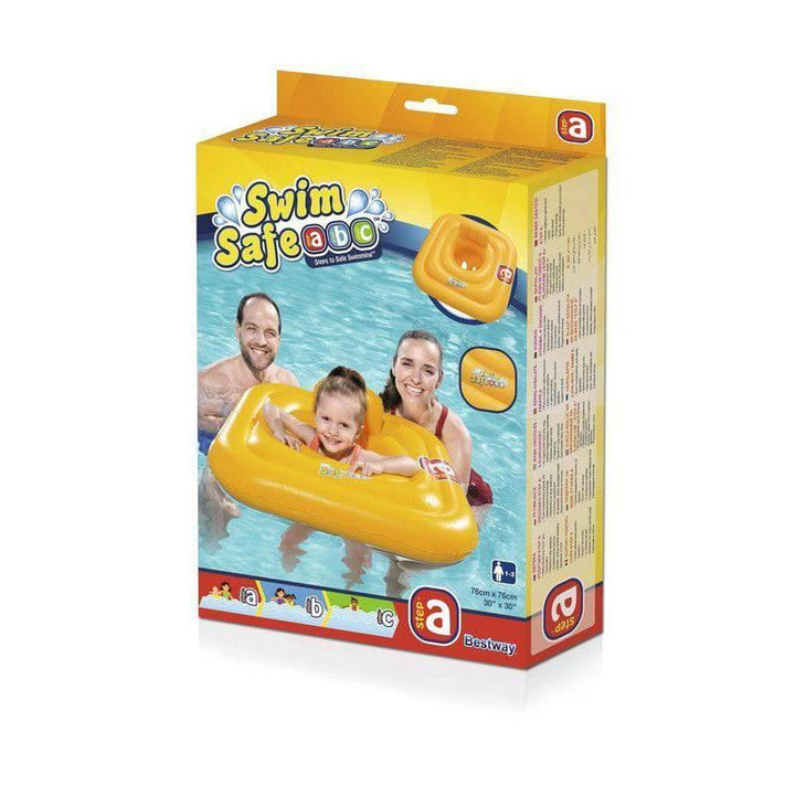 Swim Safe Square Lounge For Kids - 69 cm Yellow - 26-32050 - ZRAFH