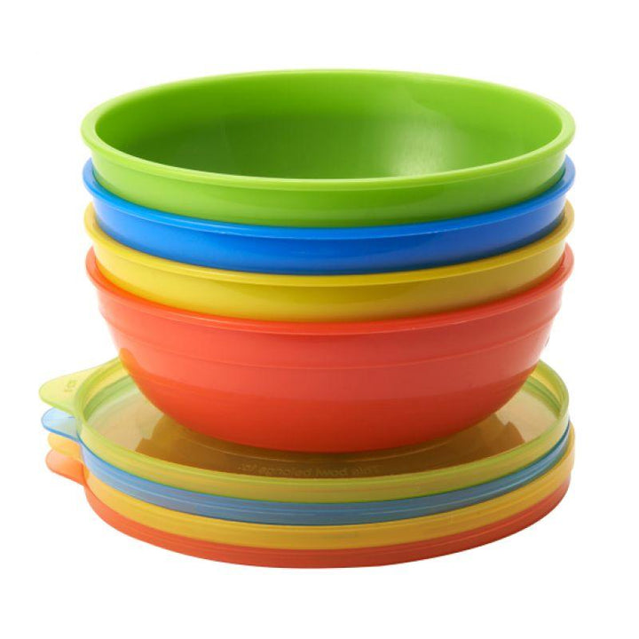 Munchkin Love-A-Bowls And Soft Spoons Set - 120 Ml - 10 Pieces - Zrafh.com - Your Destination for Baby & Mother Needs in Saudi Arabia
