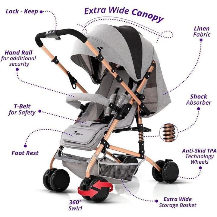 Teknum Reversible Trip StRoleer - Zrafh.com - Your Destination for Baby & Mother Needs in Saudi Arabia