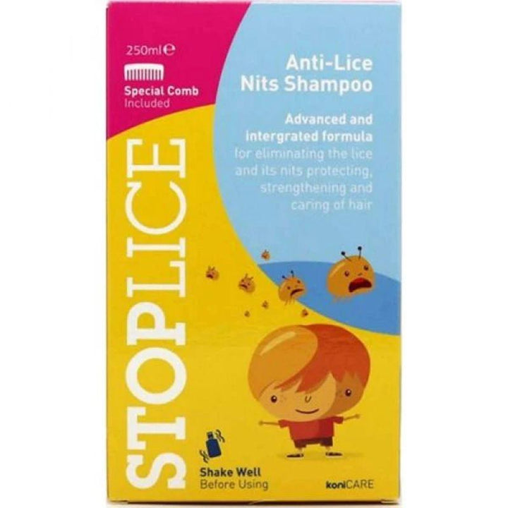 Turkuaz Konicare Stop lice Shampoo Anti-Lice Nits Shampoo - 250 ml - ZRAFH