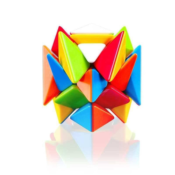 Magic Cube Triangle Shape Mutlicolor - 22x15x3 cm - 22-581-5-7W - ZRAFH