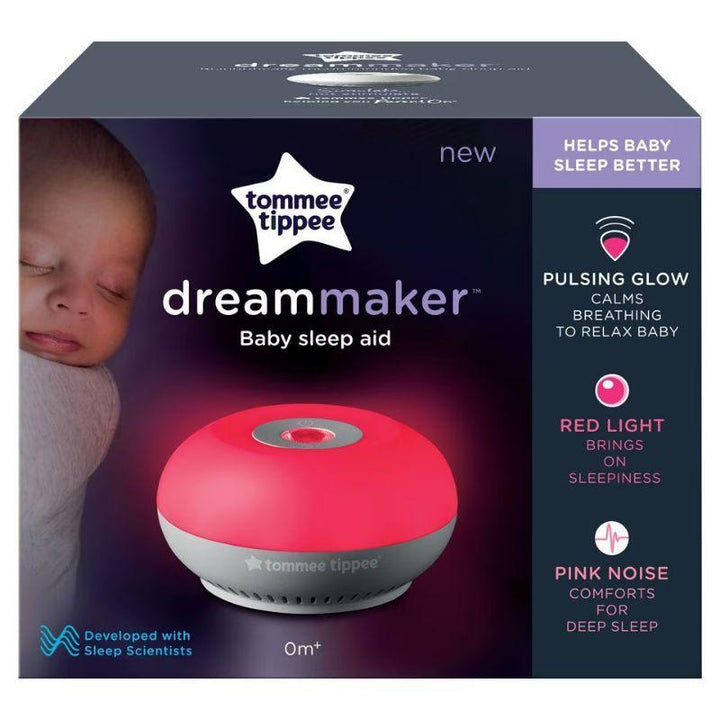 Tommee Tippee Dreammaker Baby Sleep Aid Pink Noise and Red Nightlight - Zrafh.com - Your Destination for Baby & Mother Needs in Saudi Arabia