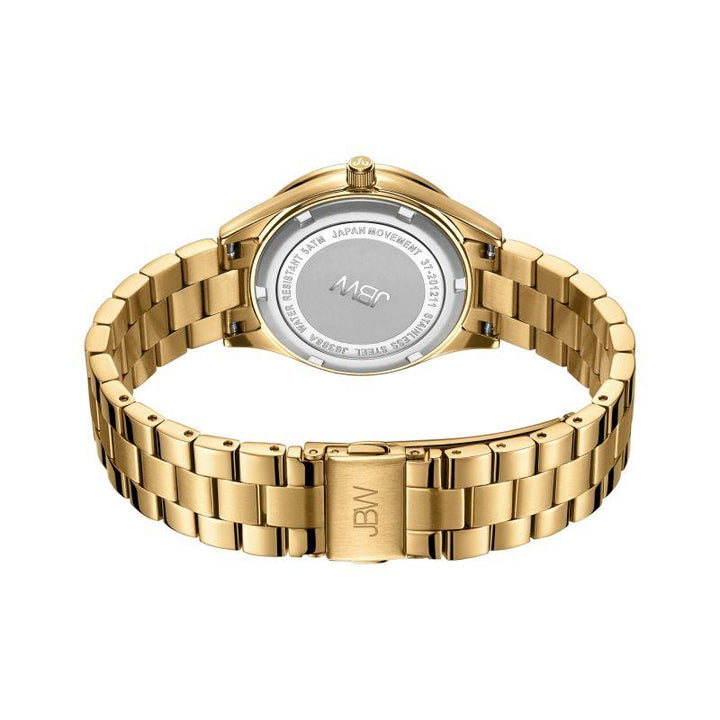 JBW Women's Mondrian 34 Watch 0.08 ctw Diamond - Stainless Steel - Gold - J6388 - Zrafh.com - Your Destination for Baby & Mother Needs in Saudi Arabia