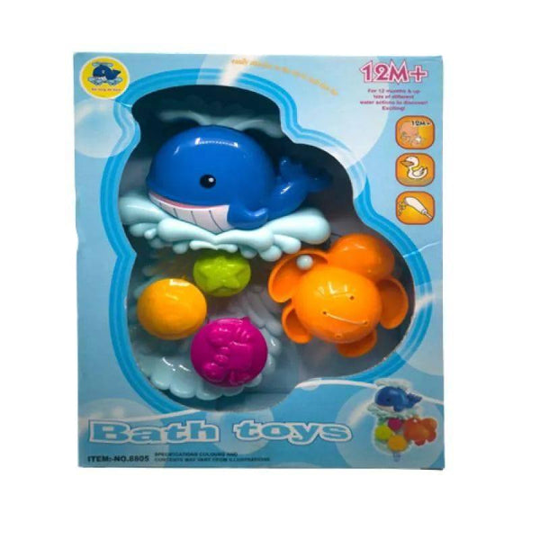 Baby Bath Toys From Family Center - Multicolor - 24-8805 - ZRAFH