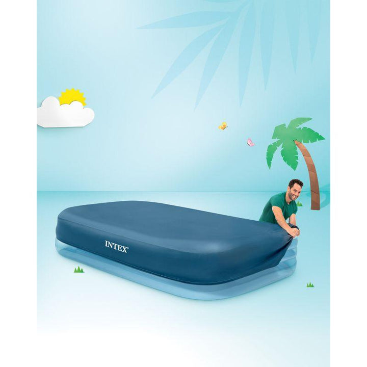 Intex Pool Cover for Rectangular Kids Pools - Zrafh.com - Your Destination for Baby & Mother Needs in Saudi Arabia