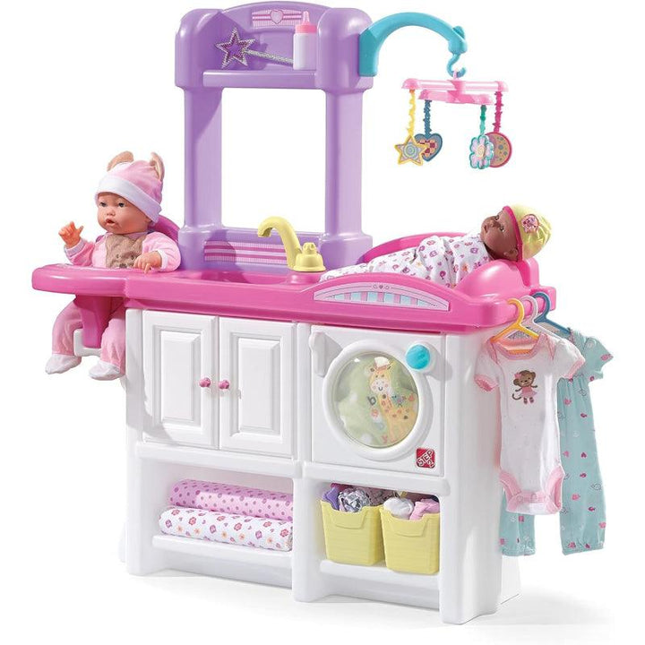 Step2 Love & Care Deluxe Baby Doll Nursery Playset for Kids - Zrafh.com - Your Destination for Baby & Mother Needs in Saudi Arabia