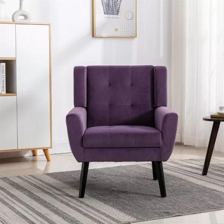 Comfortable Velvet Chair - 90x85x85 cm - By Alhome - Zrafh.com - Your Destination for Baby & Mother Needs in Saudi Arabia