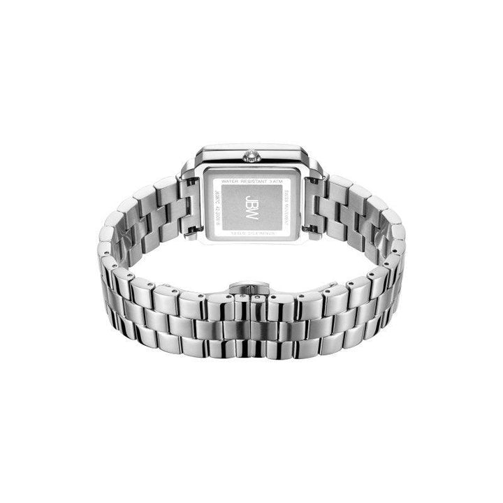 JBW Cristal Set 12 Diamonds Stainless Steel Women's Watch With Bangle - 28MM - Zrafh.com - Your Destination for Baby & Mother Needs in Saudi Arabia