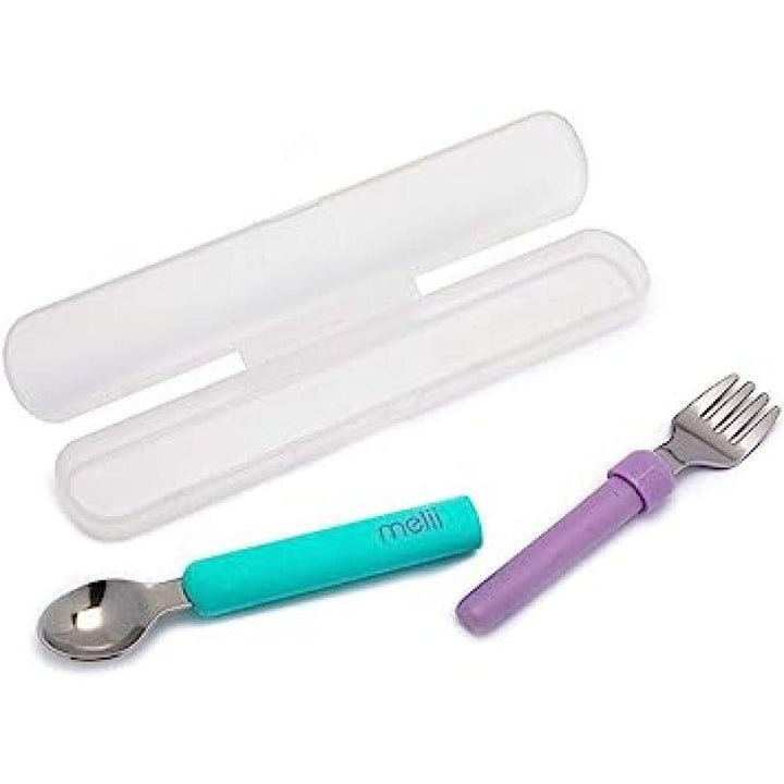 Melii Detachable Spoon & Fork with Carrying Case - ZRAFH