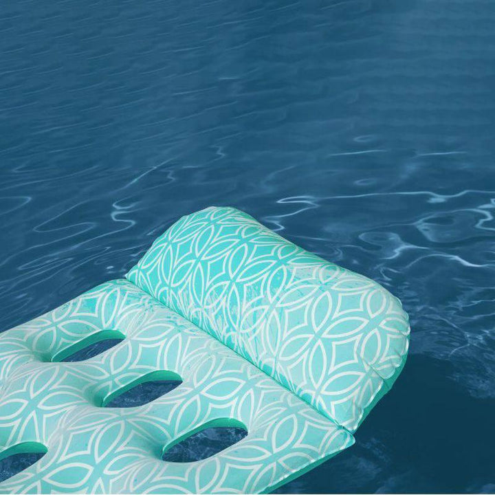 Comfort Plush Floating Mat 198x74 cm From Bestway Blue - 26-43550 - ZRAFH