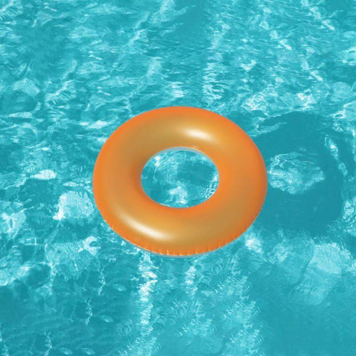 Neon Swimming Safe Ring 76 cm From Bestway Orange - 26-36024 - ZRAFH