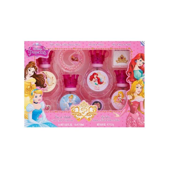 Disney Princess Gift Set For Kids - Eau de Toilette - 8 pieces - Zrafh.com - Your Destination for Baby & Mother Needs in Saudi Arabia
