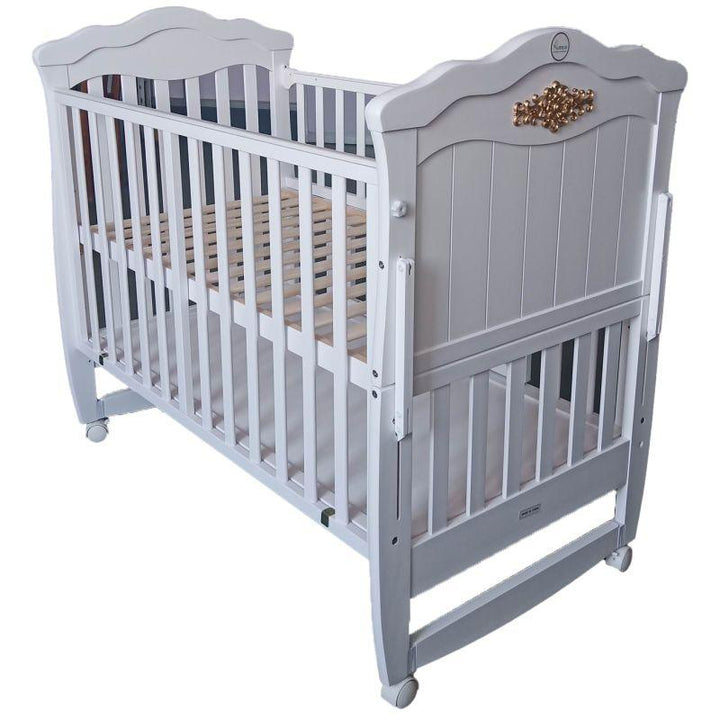 Amla Wooden Baby Crib QS-1-W - ZRAFH