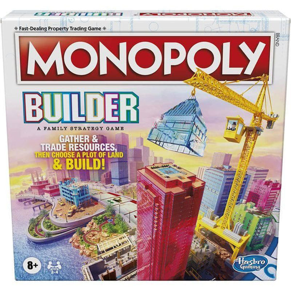 Monopoly Builder Board Game For Kids & Family - Ages 8 And Up - ZRAFH