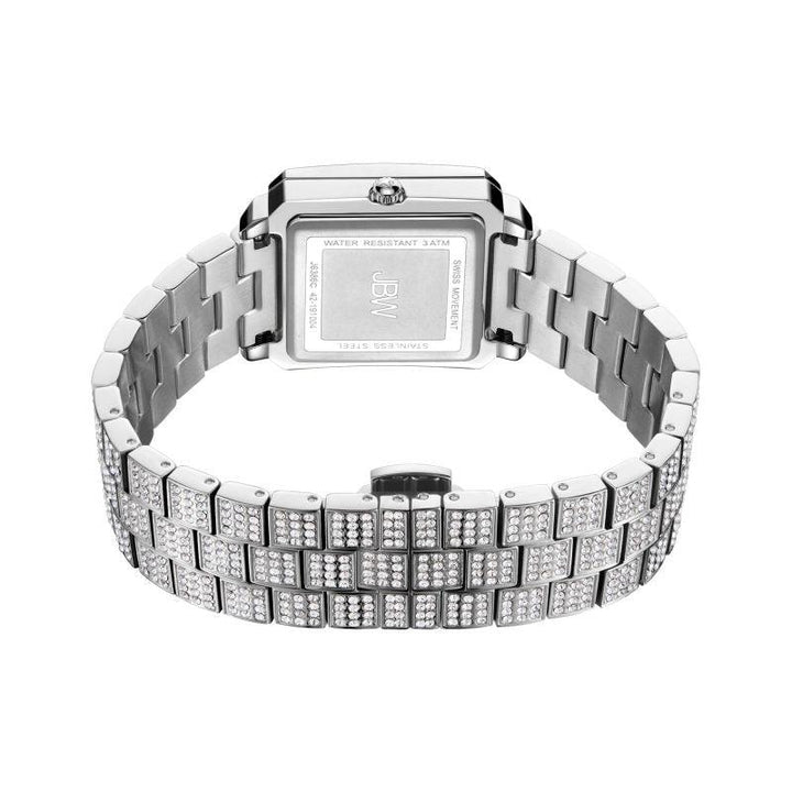 JBW Women's Crystal Watch 0.12 Diamonds - Stainless Steel - Silver - J6386 - Zrafh.com - Your Destination for Baby & Mother Needs in Saudi Arabia