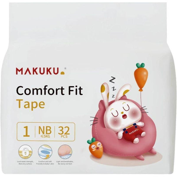 Makuku Comfort Fit Tape Diapers For Newborns - Zrafh.com - Your Destination for Baby & Mother Needs in Saudi Arabia