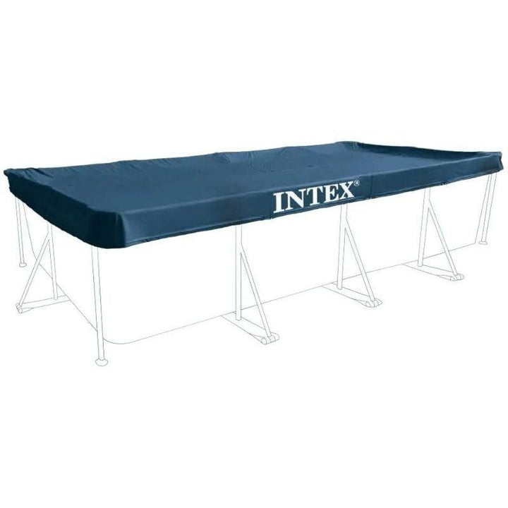 Intex Rectangular Pool Cover - 4.60x2.26 m - Zrafh.com - Your Destination for Baby & Mother Needs in Saudi Arabia