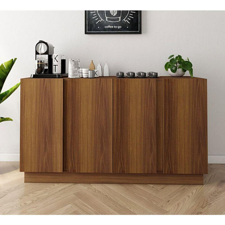 Brown Coffee Corner with Drawers By Alhome - Zrafh.com - Your Destination for Baby & Mother Needs in Saudi Arabia