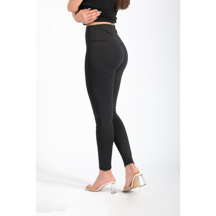 Londonella Tight leggings With Elasticated waist - Black - 100120 - Zrafh.com - Your Destination for Baby & Mother Needs in Saudi Arabia