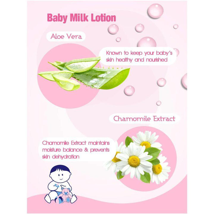 Cool & Cool Baby Milk Lotion 500 ml + Free 250 ml - Pink - Zrafh.com - Your Destination for Baby & Mother Needs in Saudi Arabia