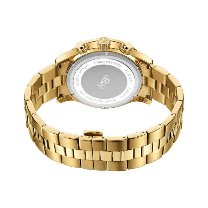 JBW Men's Delano 0.20 ctw Diamond 18k gold-plated stainless-steel Watch JB-6218-E - Zrafh.com - Your Destination for Baby & Mother Needs in Saudi Arabia