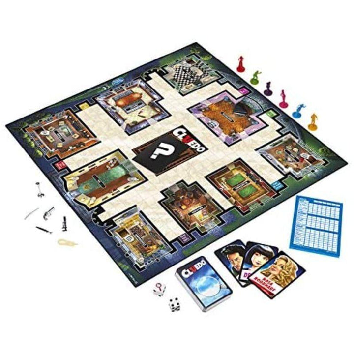 Cluedo The Classic Mystery Board Game From CLUE Multicolor - 5.2x41.6x26.4 cm - 38712 - ZRAFH