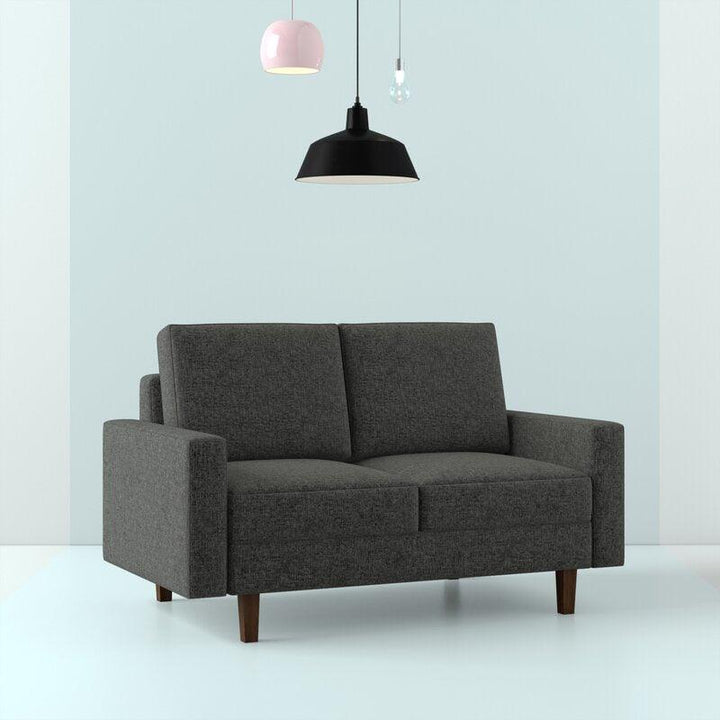 Modern Streamlined Linen 2 Seater Sofa - 180x85x85 cm - By Alhome - Zrafh.com - Your Destination for Baby & Mother Needs in Saudi Arabia