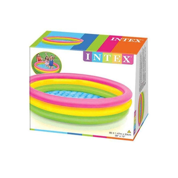Intex Sunset Glow Pool - 147x33 cm - Zrafh.com - Your Destination for Baby & Mother Needs in Saudi Arabia