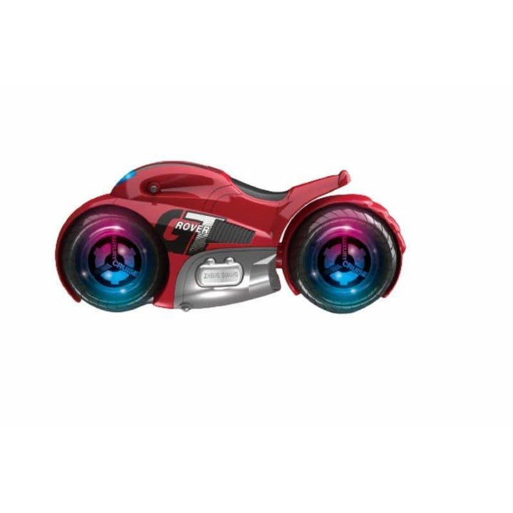 Remote Control Stunt Moto Bike Rechargable Full Function 51x16x25 cm By Family Center - 10-2189A - ZRAFH