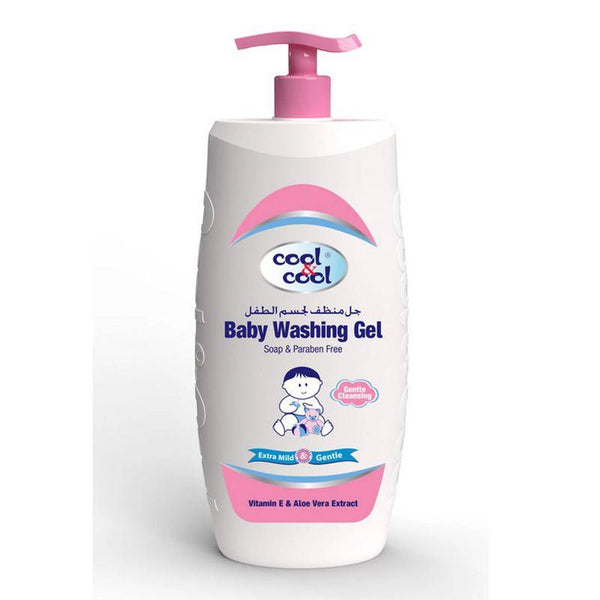 Cool & Cool Baby Washing Gel Cream - 500 ml - Zrafh.com - Your Destination for Baby & Mother Needs in Saudi Arabia