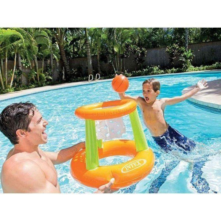 Intex Basket Shaped Swimming Ring For Ages 3 Years And Above - Orange - Zrafh.com - Your Destination for Baby & Mother Needs in Saudi Arabia