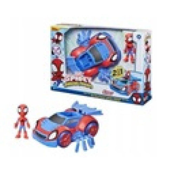 Spidey Amazing Friends Web-Crawler Vehicle 2in1 + Figure -10 cm Spidey - F1944 - ZRAFH