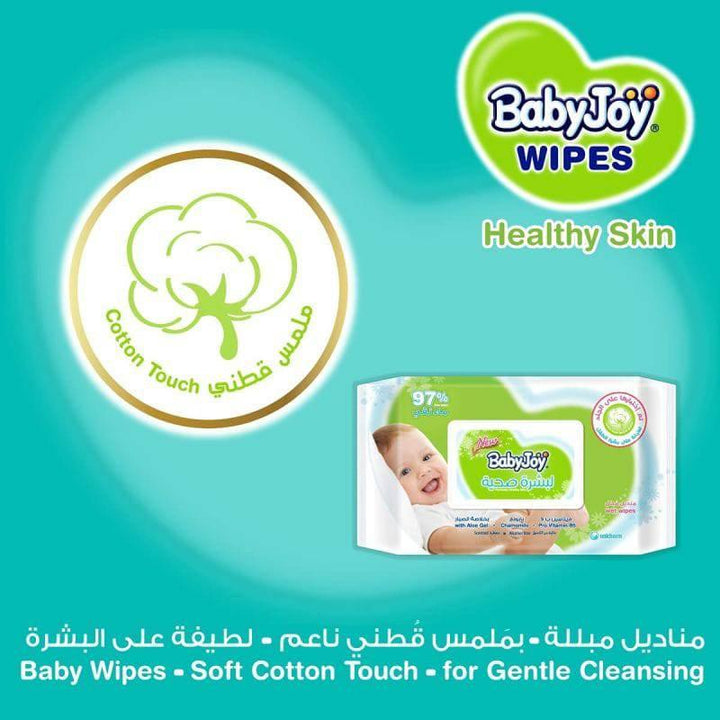 Babyjoy Healthy Skin Wet Wipes - 80 Wipes - ZRAFH