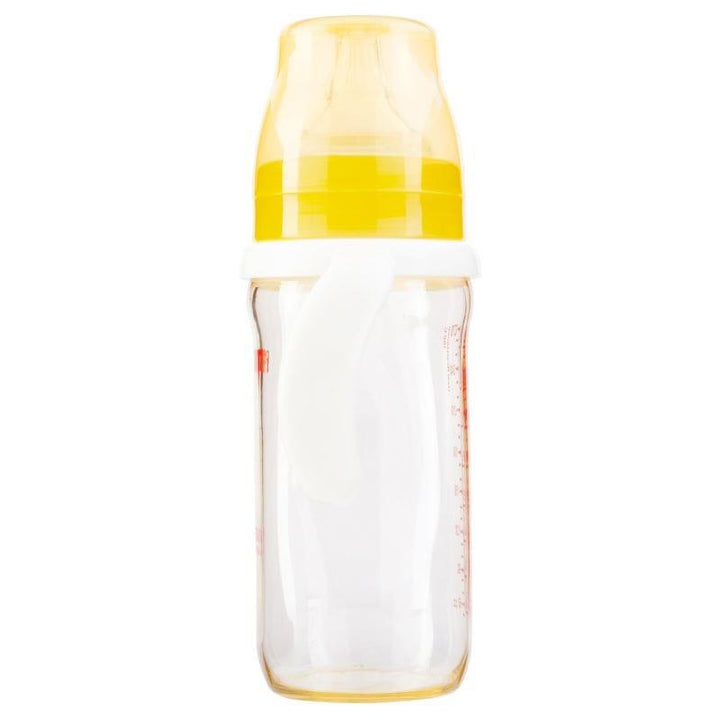 Farlin PES Feeding Bottle With Handle - 270 ml - Orange - ZRAFH