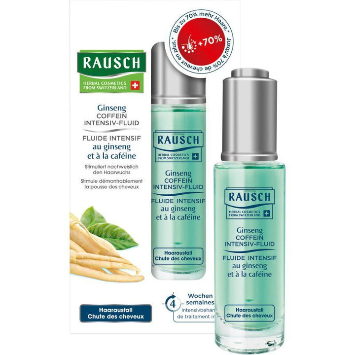 Rausch Hair Growth Stimulating Intensive Fluid Enriched with Caffeine and Ginseng - 30 ml - Zrafh.com - Your Destination for Baby & Mother Needs in Saudi Arabia