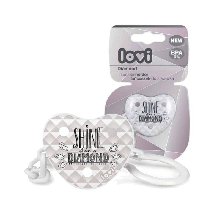 Lovi Soother Holder - Diamond - ZRAFH