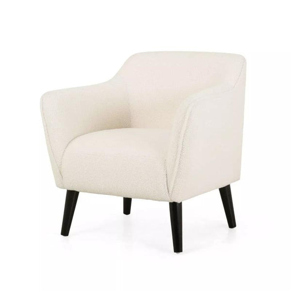 Beige Bouclé Chair By Alhome - Zrafh.com - Your Destination for Baby & Mother Needs in Saudi Arabia