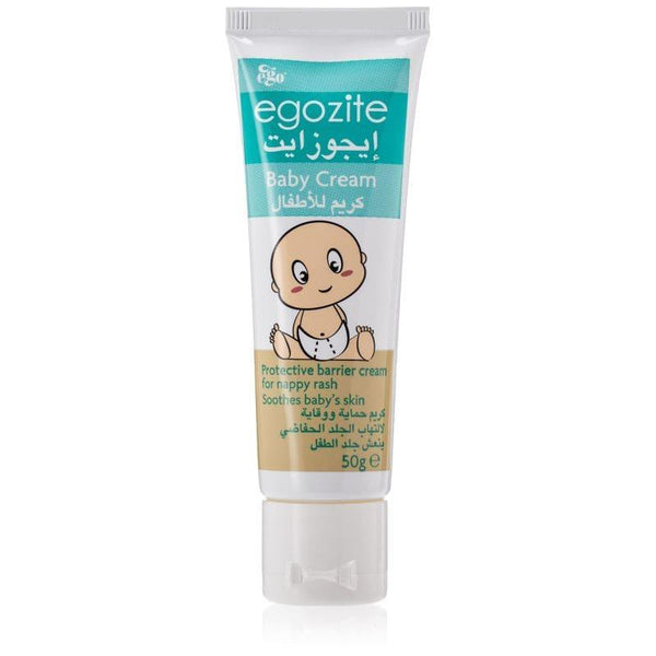 QV Egozite Baby Barrier Cream for Nappy Rash - 50 g - ZRAFH