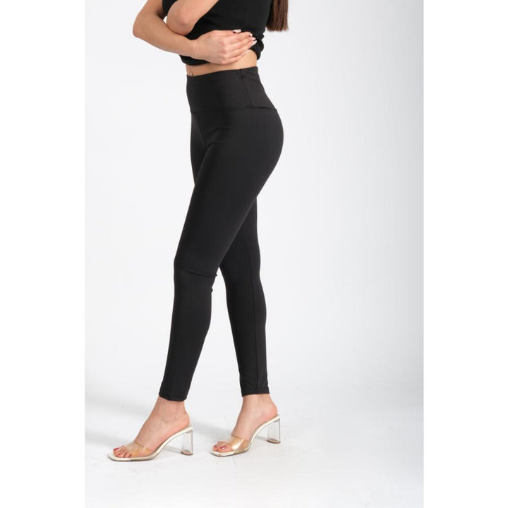 Londonella Tight leggings With Elasticated waist - Black - 100120 - Zrafh.com - Your Destination for Baby & Mother Needs in Saudi Arabia