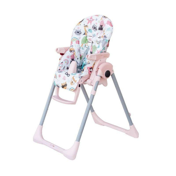 Peg Perego Prima Pappa Follow Me Highchair For Kids Suitable From 0 Months To 3 Years - Super Girl - Zrafh.com - Your Destination for Baby & Mother Needs in Saudi Arabia