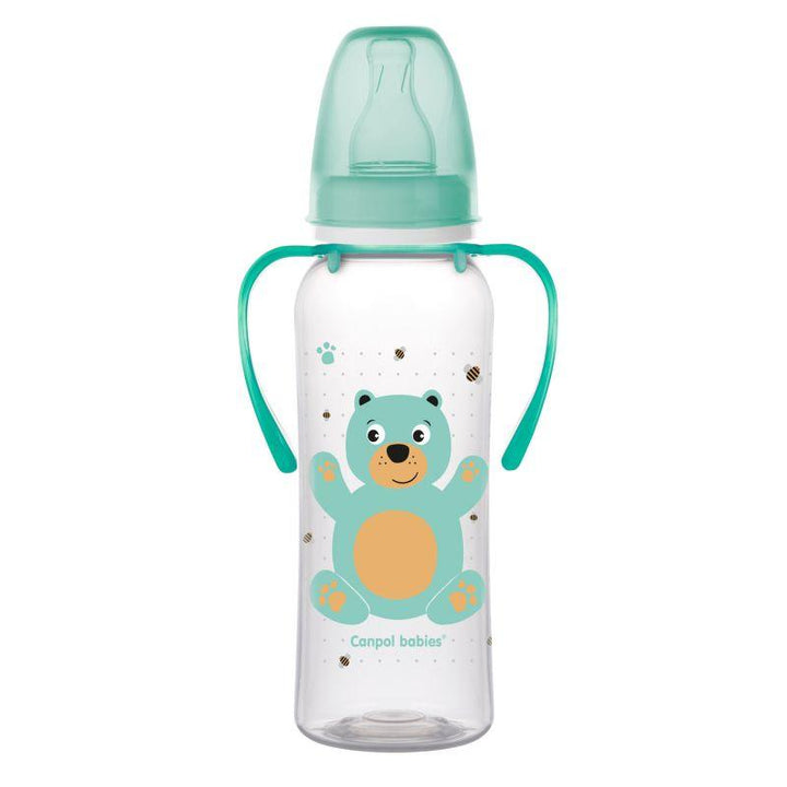 Canpol Feeding Bottle With Handle - 250 Ml - ZRAFH