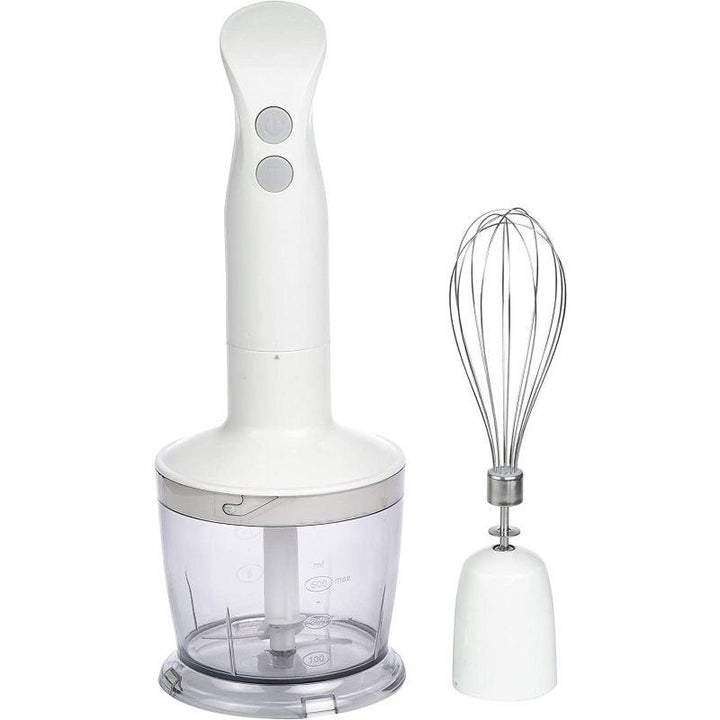 Al Saif Jano 5in1 Electric Hand Blender with Plastic Stand 300 W - White - E024002 - Zrafh.com - Your Destination for Baby & Mother Needs in Saudi Arabia