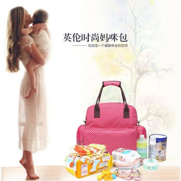 Babylove Mommy Diaper Bag - Pink - 33-52053 - ZRAFH