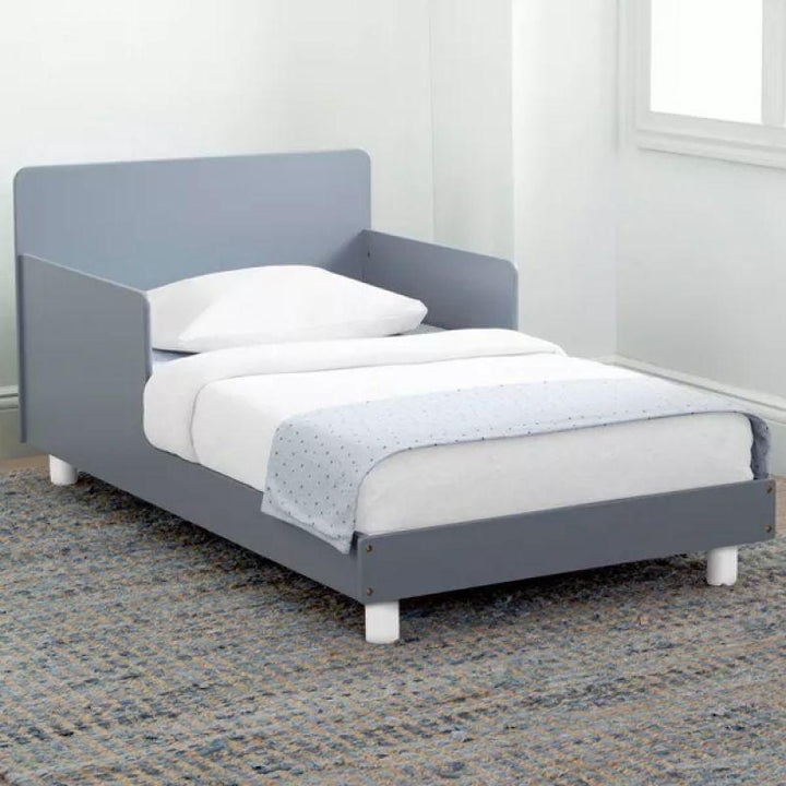 Wood Kids Bed: Elegant Grey 120x200x140 cm by Alhome - Zrafh.com - Your Destination for Baby & Mother Needs in Saudi Arabia