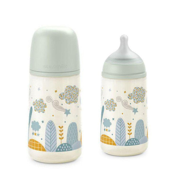 Suavinex Feeding Bottle - 270 ml - Trees - Zrafh.com - Your Destination for Baby & Mother Needs in Saudi Arabia