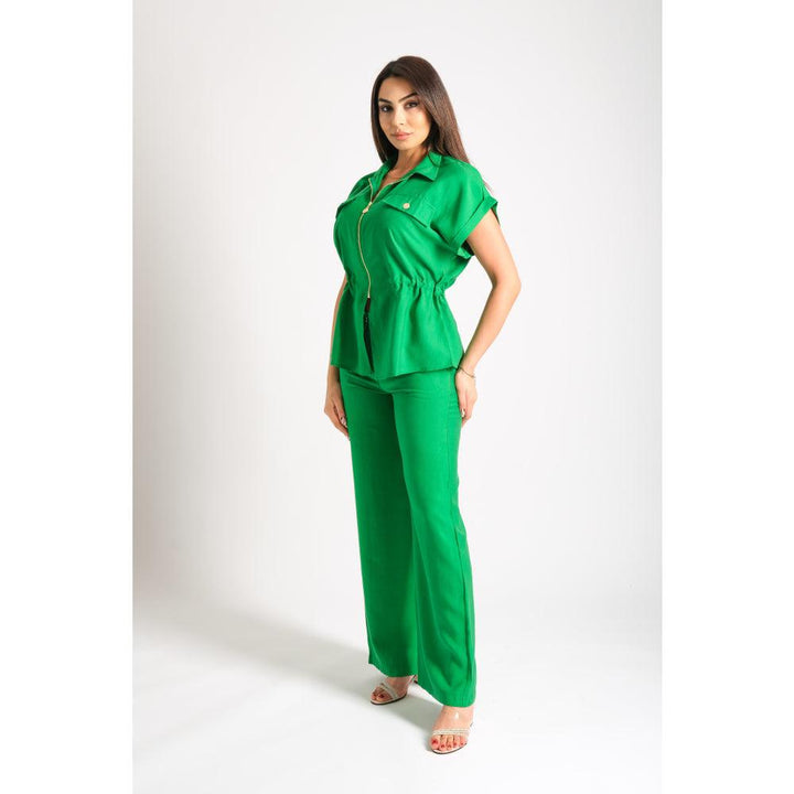 Londonella 2-Pieces Set Jacket and Pants - Green - 100187 - Zrafh.com - Your Destination for Baby & Mother Needs in Saudi Arabia